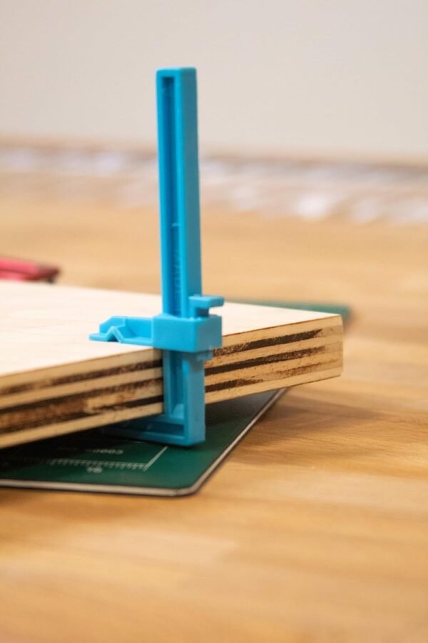 Excel Blades 3-Inch Adjustable Plastic Bar Clamps Set – 6-Pack Mini Woodworking Clamps and Spreaders for Model Building, Crafts, and DIY Woodworking Projects – Inch-Marked Side Beams – Made in USA 7 71 vPAbustL. AC SL1500