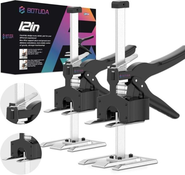 2025 New Labor Saving Handle(2Pack) 12 in Hand Lifting Jack Tool, Multifunctional Furniture Lifter Tool, cabinets Door Paneland Windows Lifting Jack ,Raised by 6.7 inches, Bearing 360LBS 2 710+lqiAvGL. AC SL1500