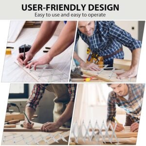 Picket Master Pro 7 Point Center Finder for Precise Measurements,Center Point Finder, Center Finding Tool,Equidistant Measuring Tool,Wood Working Welding Precise Center Finding - Image 8