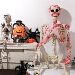 Halloween Decorations Creepy Blood Bandage, Haunted House Decor Scary Gauze Bandage, Crime Scene Props for Mummy, Cosplay Parties and Door Curtains(Blood Stain Pattern,131ft) 12 Halloween Decorations Creepy Blood Bandage, Haunted House Decor Scary Gauze Bandage, Crime Scene Props for Mummy, Cosplay Parties and Door Curtains(Blood Stain Pattern,131ft) - Image 5