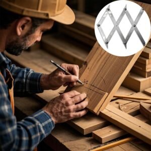 Picket Master Pro 3 Point Center Finder for Precise Measurements,Center Point Finder, Center Finding Tool,Equidistant Measuring Tool,Wood Working Welding Precise Center Finding - Image 4