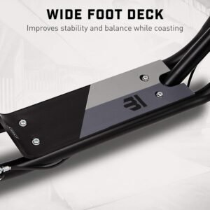 Mongoose Trace Air Non-Electric Scooter for Youth Boys Girls Age 8+ Year Old, Max Weight of 220 lbs., 12-Inch Air Tires, Non-Folding Design, Adjustable Height Stem, BMX-Style Handlebar, Wide Foot Deck 14 Mongoose Trace Air Non-Electric Scooter for Youth Boys Girls Age 8+ Year Old, Max Weight of 220 lbs., 12-Inch Air Tires, Non-Folding Design, Adjustable Height Stem, BMX-Style Handlebar, Wide Foot Deck - Image 6