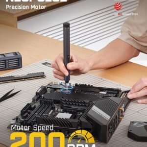 Fanttik E1 Max Electric Screwdriver, Mini Precision Screwdriver Set, 50 Magnetic Bits, Magnetic Storage, 5/32‘’Hex, Repair Tool Kit for Electronics Phone Camera Laptop Watch (Grey) 14 Fanttik E1 Max Electric Screwdriver, Mini Precision Screwdriver Set, 50 Magnetic Bits, Magnetic Storage, 5/32‘’Hex, Repair Tool Kit for Electronics Phone Camera Laptop Watch (Grey) - Image 5