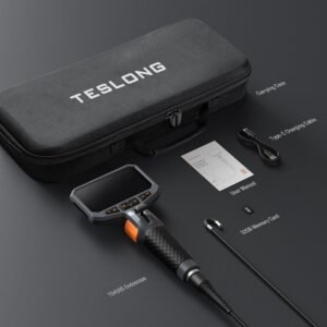 Teslong Two-Way Articulating Borescope with Light, Industrial Endoscope Inspection Camera with Articulated Probe, Flexible Mechanic Fiber Optic Snake Scope Cam for Wall Automotive Engine Inspect-5FT 20 Teslong Two-Way Articulating Borescope with Light, Industrial Endoscope Inspection Camera with Articulated Probe, Flexible Mechanic Fiber Optic Snake Scope Cam for Wall Automotive Engine Inspect-5FT - Image 10
