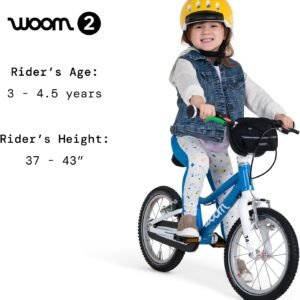 woom 2 Children’s Bicycle for Kids 3-4.5 Years Old, 14-Inch Wheels, Lightweight Bike with Handbrake & Chain Guard, Boys & Girls - Red 13 woom 2 Children’s Bicycle for Kids 3-4.5 Years Old, 14-Inch Wheels, Lightweight Bike with Handbrake & Chain Guard, Boys & Girls - Red - Image 3