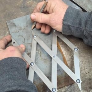 Picket Master Pro 3 Point Center Finder for Precise Measurements,Center Point Finder, Center Finding Tool,Equidistant Measuring Tool,Wood Working Welding Precise Center Finding - Image 6