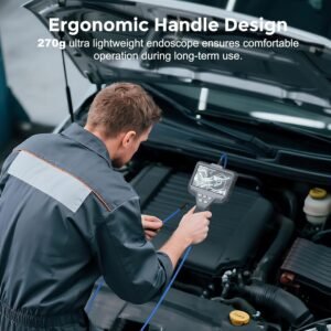 Endoscope Camera with Light 1920P HD Industrial Borescope with 4.3" IPS Screen, 11.5FT Semi-Rigid Cable, IP67 Waterproof Inspection Snake Camera for Car Engine, Mechanical Tools, Pipeline Inspection 13 Endoscope Camera with Light 1920P HD Industrial Borescope with 4.3" IPS Screen, 11.5FT Semi-Rigid Cable, IP67 Waterproof Inspection Snake Camera for Car Engine, Mechanical Tools, Pipeline Inspection - Image 6