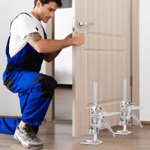 Labor Saving Arm Jack 2 Pack, 12 Inch All-Metal Hand Lifting Jack Tool, Precise Control Slow/Fast Descent, 440LBS Capacity Wall Tile Locator for Lifting Door Furniture, Wall Tile Positioning 16 Labor Saving Arm Jack 2 Pack, 12 Inch All-Metal Hand Lifting Jack Tool, Precise Control Slow/Fast Descent, 440LBS Capacity Wall Tile Locator for Lifting Door Furniture, Wall Tile Positioning - Image 7