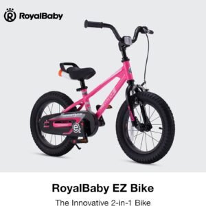 RoyalBaby Kids Bike EZ Freestyle Training Free Balance to Pedal Easy Learning Bicycle, 12-18 Inch for Toddlers to Big Kids - Image 7