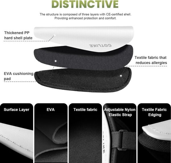 Soccer Shin Guards for Kids Youth Toddler, Shin Defender Shin Guards and Long Soccer Socks for Adults Boys Girls, Shin Pads & Sleeves Equipment - Football Gear for 3 5 4-6 7-9 10-12 Years Old Children 4 71KCwDxu82L. AC SL1500