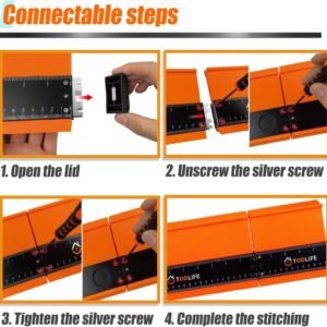 TOOLIFE Connectable Contour Gauge with Lock, Stocking Stuffers,Gifts for Men Him Husband Dad,Woodworking Tools for Flooring, Cool New Measuring Tool for odd Shape, Christmas Gifts Anniversary Birthday 15 TOOLIFE Connectable Contour Gauge with Lock, Stocking Stuffers,Gifts for Men Him Husband Dad,Woodworking Tools for Flooring, Cool New Measuring Tool for odd Shape, Christmas Gifts Anniversary Birthday - Image 5