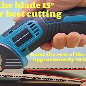 4V Cordless Electric Scissors Heavy Duty Cardboard, Fabric, Leather & Carpet Cutter with Brushless Motor & USB-C Charging, Includes 2 Tungsten Blades Tool Kit for DIY, Crafting, Industrial Use 20 4V Cordless Electric Scissors Heavy Duty Cardboard, Fabric, Leather & Carpet Cutter with Brushless Motor & USB-C Charging, Includes 2 Tungsten Blades Tool Kit for DIY, Crafting, Industrial Use - Image 10