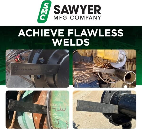 4" Welding Wedge for Pipe Fitting and Metalwork – Precision Hardened Steel Gap Adjustment for Pipefitter Tools, TIG, Ironworker, Gutter Wedges, Pipe Fitting Tools, Metal Spacers – Small by Sawyer 7 71OjzxDbaSL. AC SL1500