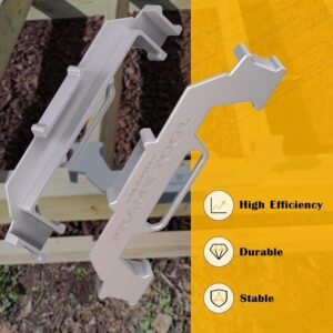 Framing Tools,16 Inch On-Center Stud Layout Tool,100% Cast Aluminum Framing Spacing Tool,Premium Wall Stud Framing Tool,Precision Measurement Jig Tool For Framing Wall 16 Framing Tools,16 Inch On-Center Stud Layout Tool,100% Cast Aluminum Framing Spacing Tool,Premium Wall Stud Framing Tool,Precision Measurement Jig Tool For Framing Wall - Image 8