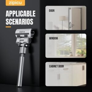 New-GEN Door Hinge Adjustment Tool – Professional Hinge Adjustment Tool | Universal Fit for Interior & Exterior Doors | Fix Sagging Doors in Seconds – Stainless Steel Construction - Image 7