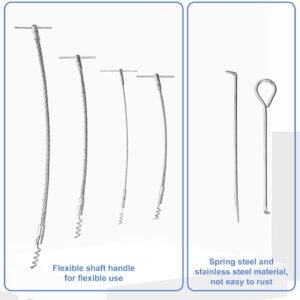 AIWFL 6pcs Packing Extractor Set Stainless Steel Packing Tool Set Flexible Packing Hook Sets - Image 7