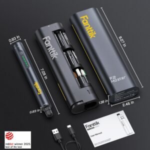 Fanttik F2 Master Mini Cordless Rotary Tool Kit, NeoPulse Motor, 5 Variable Speed, 25000 RPM, Revostor Hub, 35 Accessories, for 3D Printer Sanding, Polishing, Drilling, Carving, DIY Crafts 20 Fanttik F2 Master Mini Cordless Rotary Tool Kit, NeoPulse Motor, 5 Variable Speed, 25000 RPM, Revostor Hub, 35 Accessories, for 3D Printer Sanding, Polishing, Drilling, Carving, DIY Crafts - Image 10