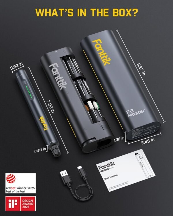 Fanttik F2 Master Mini Cordless Rotary Tool Kit, NeoPulse Motor, 5 Variable Speed, 25000 RPM, Revostor Hub, 35 Accessories, for 3D Printer Sanding, Polishing, Drilling, Carving, DIY Crafts 10 71XD0uNEK0L. AC SL1500