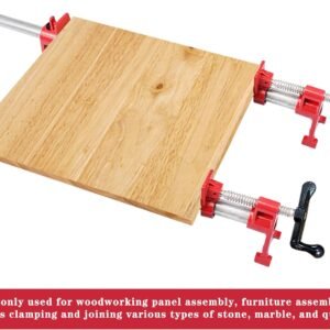 HimaPro 4-Pack 3/4 Inch H-Style Professional Pipe Clamp Set - Designed For Woodworking, Carpentry, Home Improvement, and DIY Jobs - Image 6