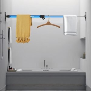 2PK Steel Cabinet Jacks for Installing Cabinets,14.6-23.6Inches, Adjustable 3rd Hand Support System,Telescopic Hand Support Pole, Third Hand Tools Support Pole 132LB Load for Lifting Drywall 14 2PK Steel Cabinet Jacks for Installing Cabinets,14.6-23.6Inches, Adjustable 3rd Hand Support System,Telescopic Hand Support Pole, Third Hand Tools Support Pole 132LB Load for Lifting Drywall - Image 6