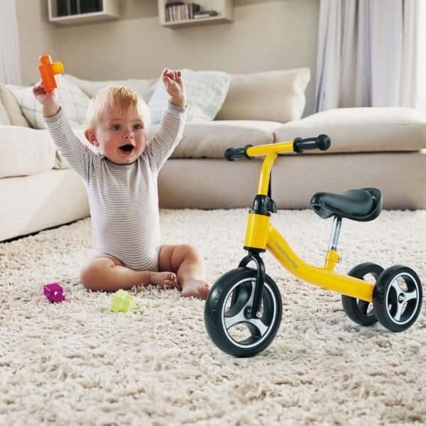 Baby Balance Bike, 1 2 3 Year Old Gifts, Ride on Toys for 1 Year Old, Best First Birthday Gift, Toddler Bike with 3 Wheels no Pedal 7 71eRQaAA uL. AC SL1500