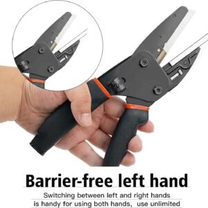 Heavy Duty Scissors All Purpose - Multipurpose Utility Cutter,6 in 1 Function,Availabe for Industry and Home Use,Cutting for Soft Pipe/Fibre/Wood/Iron Wire/Box/Paper - Image 6