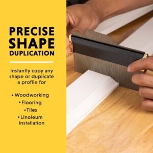 General Tools Contour Gauge 837 - 6" Angle Finder Tool for Home Improvement - Gadgets for Men - Image 5