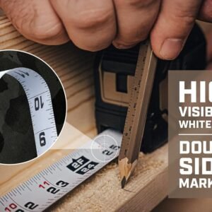 Spec Ops Tools 16-Foot & 25-Foot Tape Measure Tool Set, 1 1/4" Double-Sided Blade, Military-Grade Composite Case, 3% Donated to Veterans - Image 5