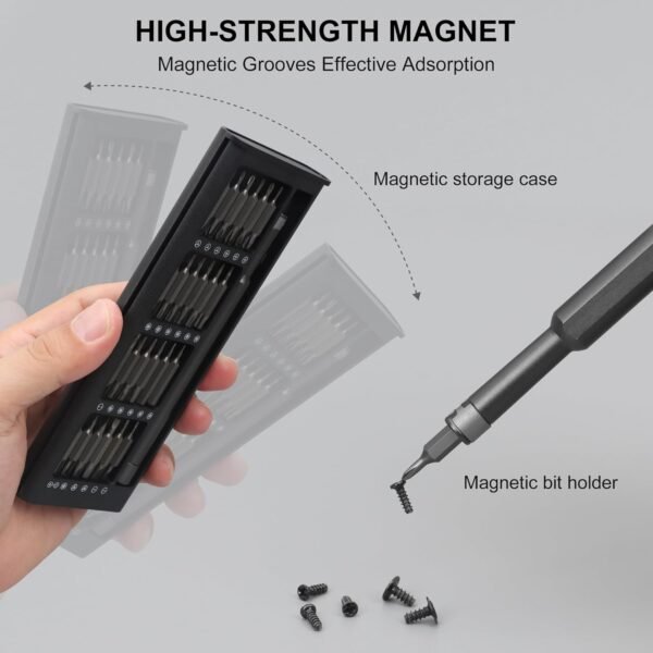 Precision Screwdriver Set 49 in 1 SHARDEN Small Screwdriver Set Magnetic Repair Tool Kit for Laptop, iPhone, Cell Phone, PC, MacBook, Tablet, Computer, PS5, PS4, Electronic, Glasses, Watch 5 71haeaaH8CL. AC SL1500