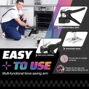 2025 New Labor Saving Handle(2Pack) 12 in Hand Lifting Jack Tool, Multifunctional Furniture Lifter Tool, cabinets Door Paneland Windows Lifting Jack ,Raised by 6.7 inches, Bearing 360LBS 14 2025 New Labor Saving Handle(2Pack) 12 in Hand Lifting Jack Tool, Multifunctional Furniture Lifter Tool, cabinets Door Paneland Windows Lifting Jack ,Raised by 6.7 inches, Bearing 360LBS - Image 6