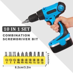 17Pcs Flexible Drill Bit Extension, Include 3Pcs Rotatable Socket Adapter 2Pcs Hex Shank 105° Right Angle Drill Attachment 10 Short Screwdriver Bits 90° Angled Bits and Bendable Extension 16 17Pcs Flexible Drill Bit Extension, Include 3Pcs Rotatable Socket Adapter 2Pcs Hex Shank 105° Right Angle Drill Attachment 10 Short Screwdriver Bits 90° Angled Bits and Bendable Extension - Image 6