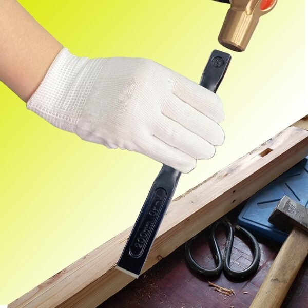 WEDO 12" Cold Chisel,Flat Utility Chisel,Industrial Grade,Length 300mm,CR-V Steel,Die-forged,Heat Treatment,Surface Black Polishing,For Carpentry, Metalwork, Woodwork & Masonry work 6 71lGyRcM2qL. AC SL1500