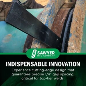 8.75" Welding Wedge for Pipe Fitting and Metalwork – Precision Hardened Steel Gap Adjustment for Pipefitter Tools, TIG, Ironworker, Gutter Wedges, Pipe Fitting Tools, Metal Spacers – Large by Sawyer - Image 5