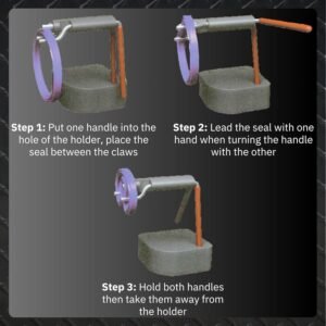 Hydraulic Seal Installation Tool Set – 6 Piece Seal Twistor Tool Including Two Sided Seal Pick, Easily Install Seals Without Damaging Them, UCup Twistor Cylinder Rod Seal Packing Install Kit - Image 5