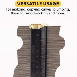 General Tools Contour Gauge 837 - 6" Angle Finder Tool for Home Improvement - Gadgets for Men - Image 3