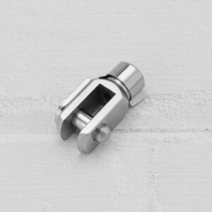 2Pcs M6x1 Thread 32mm Length Air Cylinder Rod Clevis End Clevis Fork End Yoke Joint with Spring Pin Steel Zinc Plated Y Connector for Electronic Automatic Equipment 15 2Pcs M6x1 Thread 32mm Length Air Cylinder Rod Clevis End Clevis Fork End Yoke Joint with Spring Pin Steel Zinc Plated Y Connector for Electronic Automatic Equipment - Image 7