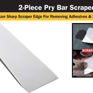 Titan 17005 2-Piece Stainless Steel Pry Bar Scraper Set 12 Titan 17005 2-Piece Stainless Steel Pry Bar Scraper Set - Image 6