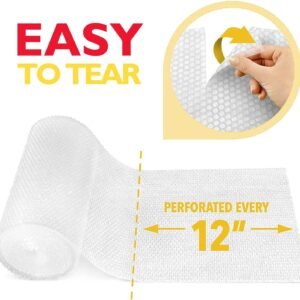 12 inch x 30 ft Bubble Cushioning Wrap, Perforated Every 12" Protective Packing Moving & Shipping Supplies for Boxes & Fragile Items 10 12 inch x 30 ft Bubble Cushioning Wrap, Perforated Every 12" Protective Packing Moving & Shipping Supplies for Boxes & Fragile Items - Image 3
