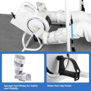 Bed Exercise Equipment for Elderly - Bed Bike with Electric Pedal Exerciser for Seniors & Limited Mobility: Auto Leg Exercise, Improves Circulation & Mobility, Arm & Leg Workout - Image 5