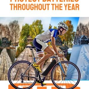 2P-Standard / 1P-Large Size EBike Battery Cover Waterproof, Bicycle Frame Battery Protector Cover 12 2P-Standard / 1P-Large Size EBike Battery Cover Waterproof, Bicycle Frame Battery Protector Cover - Image 6