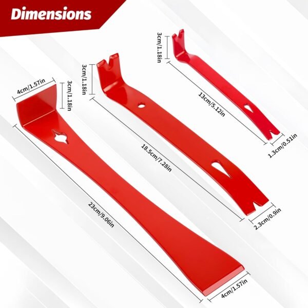 TOOLEAGUE 3Pcs Mini Flat Pry Bar Set,5-1/4",7-1/4"Small CrowBar,9-1/4" Beekeeper Scraper with Nail Puller,Woodworking Tools,Bee Hive Tool 3 71vb32ov86L. AC SL1500