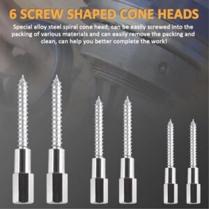 Packing Extractor Set 23pcs, Stainless Steel Packing Puller Flexible Packing Hook Set Packing Extractor Tool with Tool Box - Image 6