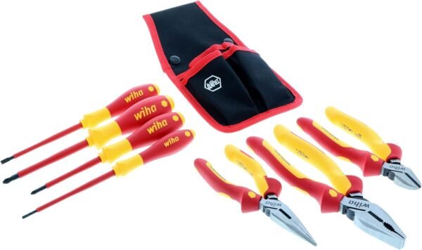 Wiha 32985 7 Piece Insulated Industrial Pliers and Screwdriver Set 3 71zIiJfS JL. AC SL1500
