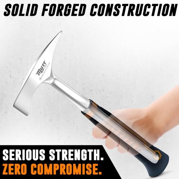 Mutt Tools 14oz Head Weight Welding Chipping Hammer - Professional Slag Hammer for Welders - Forged Steel Impact Tool for Metal Work - Welding Hammer 5 812OgNQZQ5L. AC SL1500