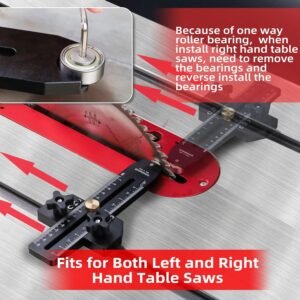 Thin Rip Jig Table Saw Jig Guide for Making Repetitive Narrow Thin Strip Cuts Woodworking Tools Fast Thin Ripping Guide for Table Saw Band Saw Router Table Fits for 3/8" x 3/4" T Slot 19 Thin Rip Jig Table Saw Jig Guide for Making Repetitive Narrow Thin Strip Cuts Woodworking Tools Fast Thin Ripping Guide for Table Saw Band Saw Router Table Fits for 3/8" x 3/4" T Slot - Image 9