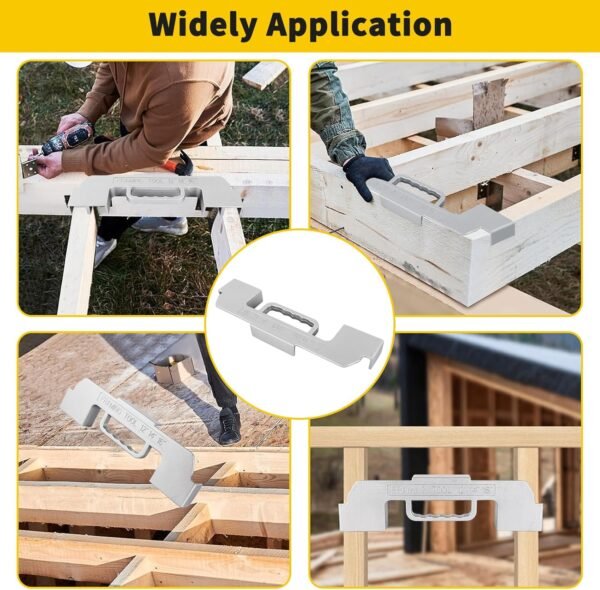3 In 1 Framing Tools,12/14/16 On-Center Stud Layout Tool,Framing Spacing Tool,100% Cast Aluminum Wall Stud Framing Tool,Precision Measurement Jig Tool For woodworker,building,Furniture DIY (1PACK) 7 81AgyY9anfL. AC SL1500