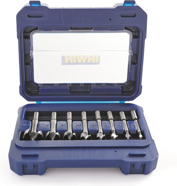 Irwin Tools IRWIN Marples Forstner Bit Set, Wood Drilling, 8 Piece (1966892) 3 81BItFCZdzL. AC SL1500