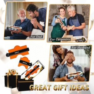 dodowin Connectable Contour Gauge 10+5inch, Mens Fathers Day Gifts for Dad Him Husband,for Adult Men, Super Gauge Outline Shape Tool, Woodworking Tools,Anniversary Birthday Gifts Ideas - Image 3