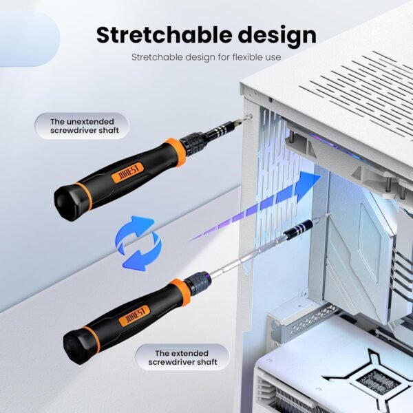 JOREST 152 in 1 Precision Screwdriver Set, Tool Gifts for Men, Magnetic Tool Kit with Torx Triwing Bits, Repair for Electronics,Macbook, Laptop, PC, RC, PS5, iphone,Jewelers, XBOX, Glasses 6 81ICT8MT4tL. AC SL1500