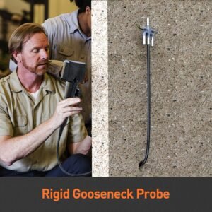 DXZtoz Two-Way Articulating Borescope, Industrial Endoscope with 0.33in Articulated Snake Camera, Video Inspection Scope with Light for Automotive Aircraft Mechanics- 5.5FT - Image 6